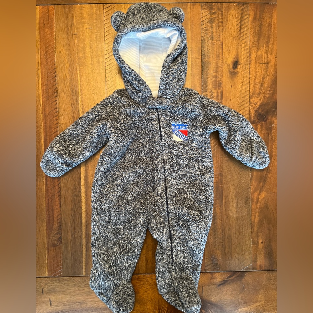 NHL Baby New York Rangers Teddy Fleece Suit